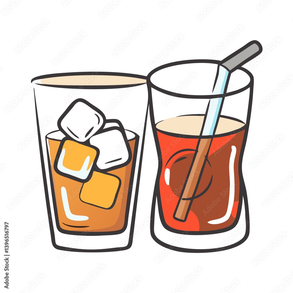 rum and coke icon, rum and coke vector illustration-simple illustration of rum and coke, perfect for rum and coke logos and icons rum and coke icon, rum and coke vector illustration-simple illustration of rum and coke, perfect for rum and coke logos and icons