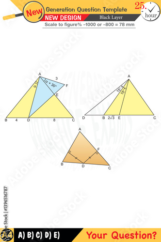 Geometry and geometric concepts. They blend numerical and verbal lessons with next-generation problems. Designed for 2026 exams, they cater to high and middle school students.