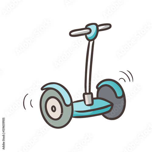 segway icon, segway vector illustration-simple illustration of segway, perfect for segway logos and icons