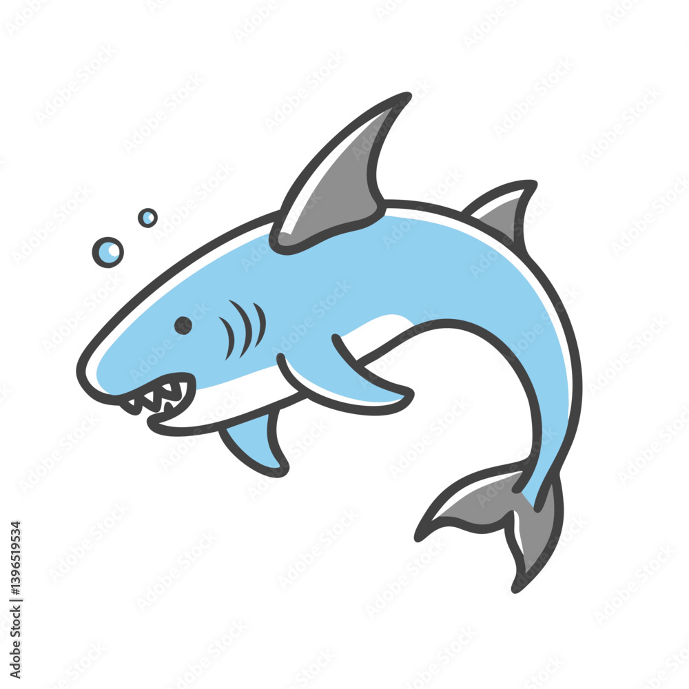 shark icon, shark vector illustration-simple illustration of shark, perfect for shark logos and icons shark icon, shark vector illustration-simple illustration of shark, perfect for shark logos and icons
