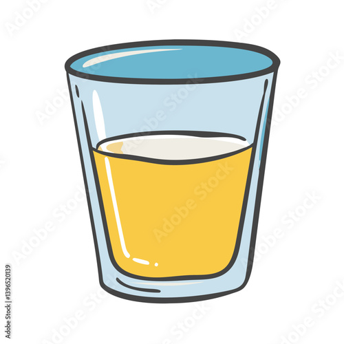 shot glass icon, shot glass vector illustration-simple illustration of shot glass, perfect for shot glass logos and icons