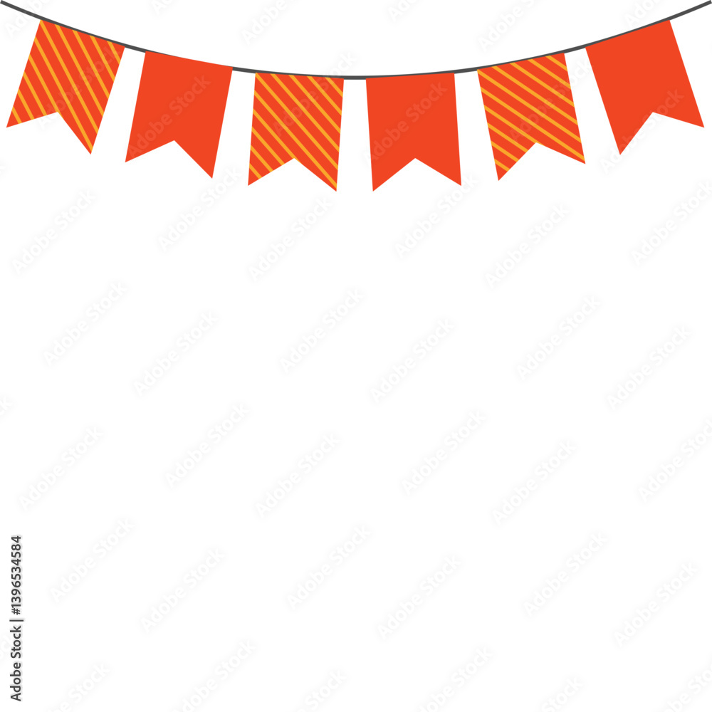 Obraz premium Cute Party Banner