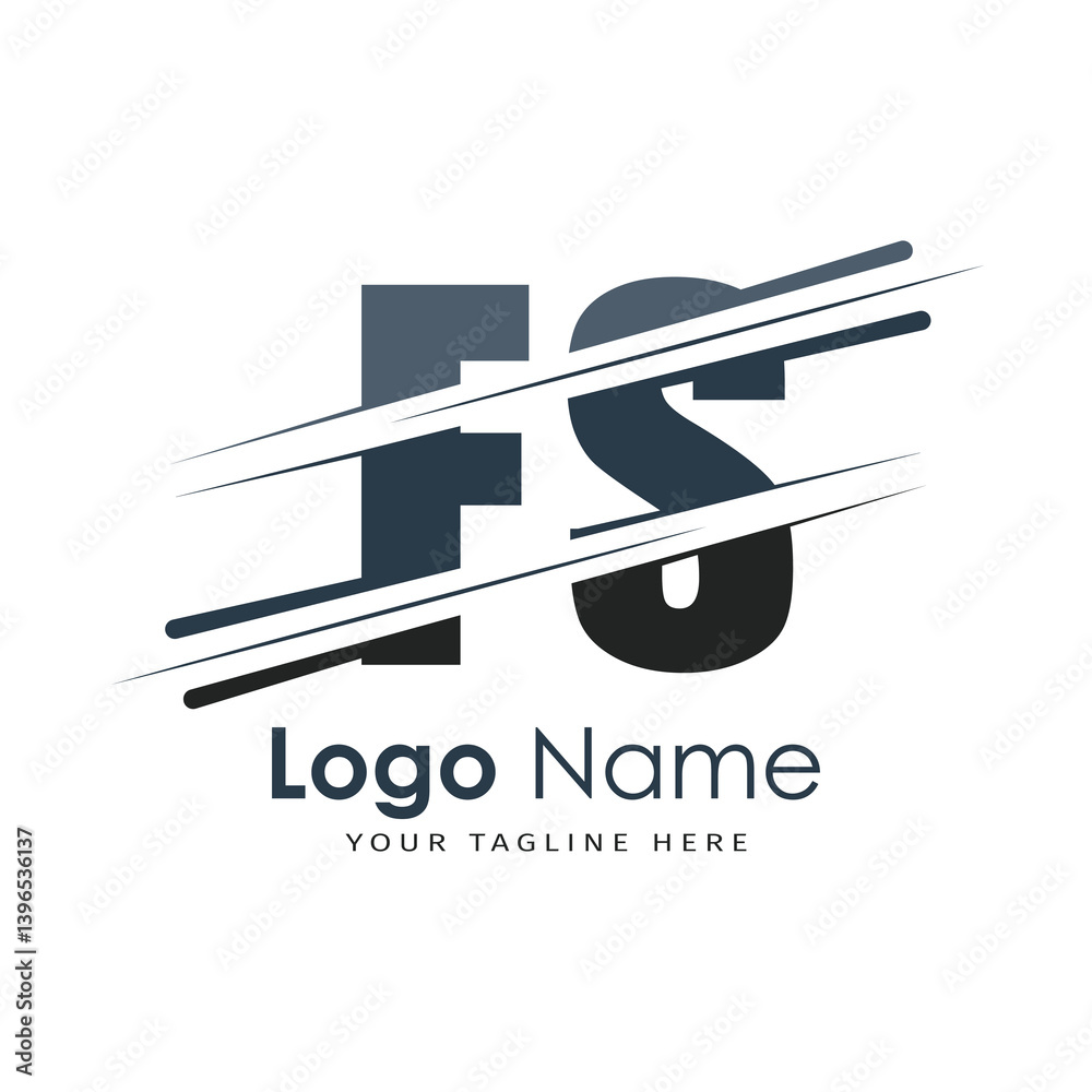 initial monogram logo with letter style design initial monogram logo with letter style design