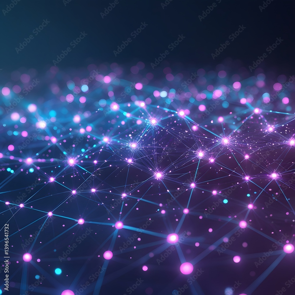 Fototapeta premium Technology Network Background