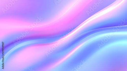 Wallpaper Mural Soft Blurred Background Design with Vibrant Colors and Smooth Waves Torontodigital.ca