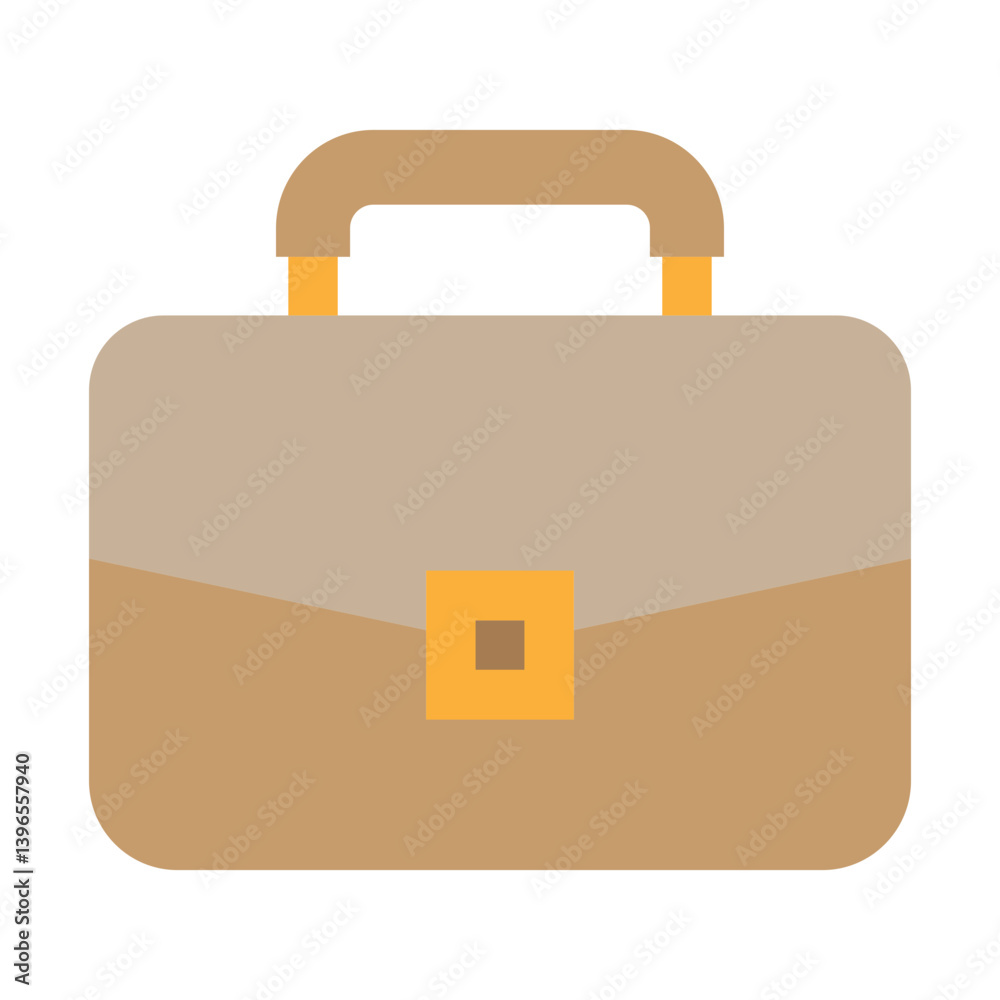 Business Briefcase Vector Flat Icon Design Business Briefcase Vector Flat Icon Design