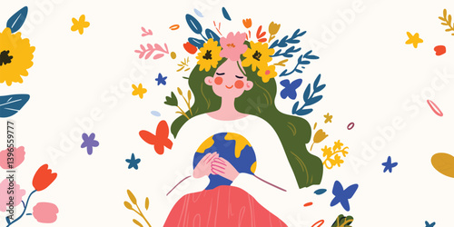 A whimsical illustration of...