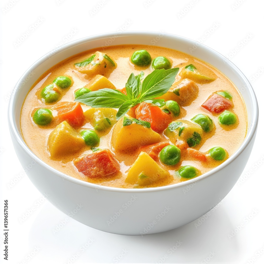 Hot bowls of soup, including chicken and vegetable with meat, offer a delicious and healthy meal Hot bowls of soup, including chicken and vegetable with meat, offer a delicious and healthy meal