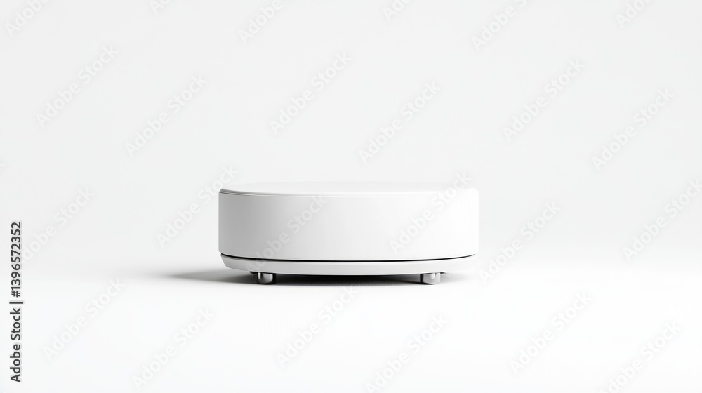 Minimalist white oval coffee table Minimalist white oval coffee table