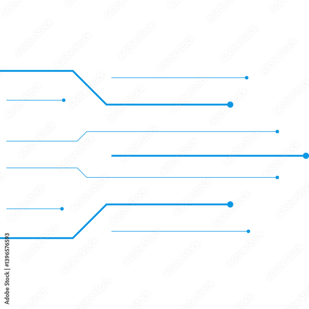 Tech Lines Shape Tech Lines Shape