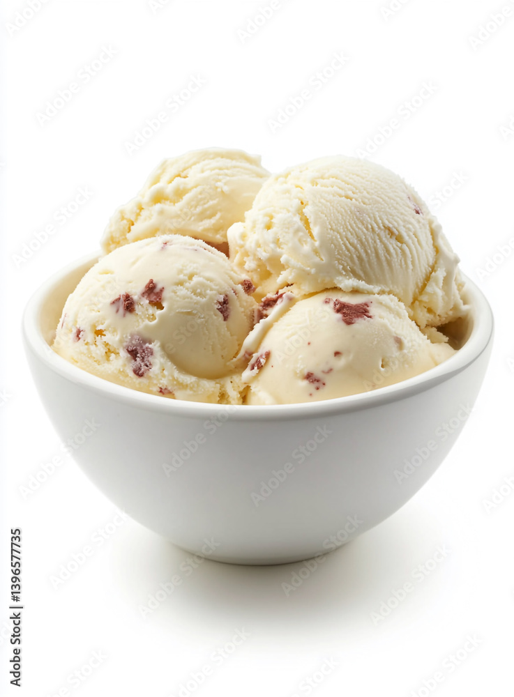 ice cream in a white bowl ice cream in a white bowl