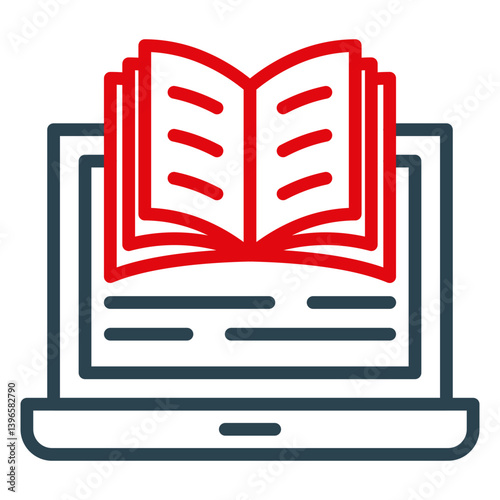 Digital Book Icon