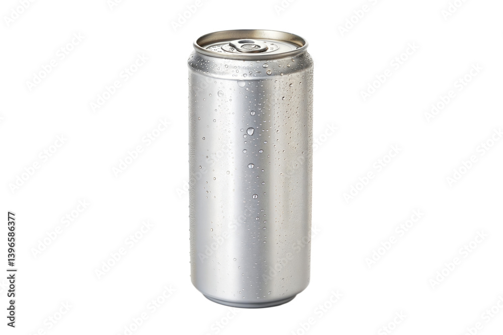 Close-up of a Sweaty Aluminum Can Close-up of a Sweaty Aluminum Can