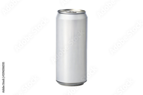 Obraz na płótnie Tall White Aluminum Can w salonie