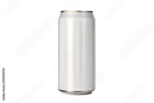Blank White Aluminum Can Mockup
