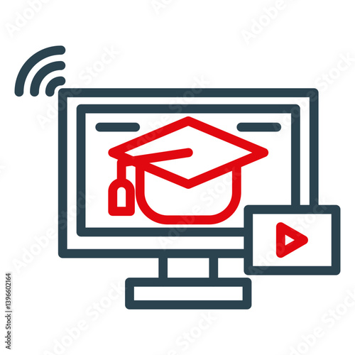 Online Learning Icon