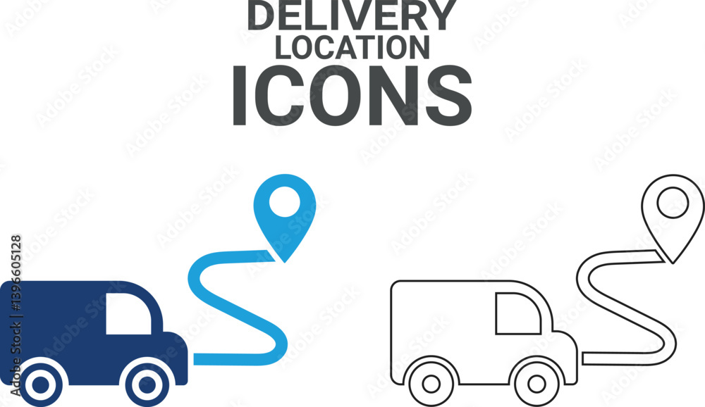 Delivery location icons. Containing order tracking, home delivery, warehouse, truck, scooter, courier and cargo icons. Shipping symbol. Solid icons vector collection. Delivery location icons. Containing order tracking, home delivery, warehouse, truck, scooter, courier and cargo icons. Shipping symbol. Solid icons vector collection.