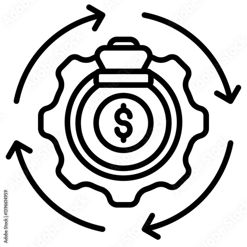 Asset Utilization Icon
