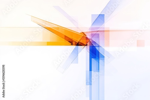 Futuristic Technological Innovation: Abstract and dynamic image representing progress in vibrant colors, shapes, and excitement, hinting at breakthrough discoveries in science and engineering