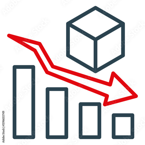 Dimensionality Reduction Icon