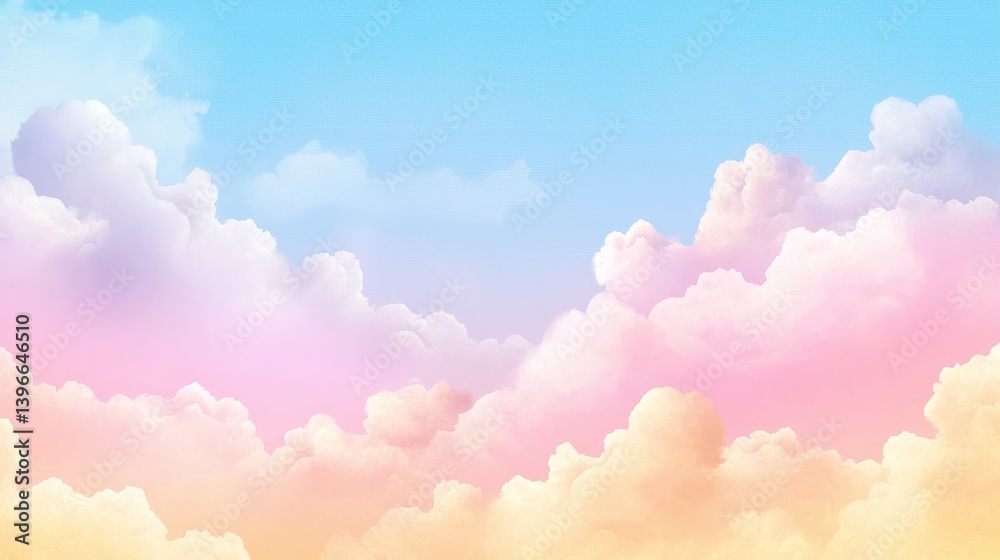 Bright rainbow hues create a stunning sky backdrop. Bright rainbow hues create a stunning sky backdrop.