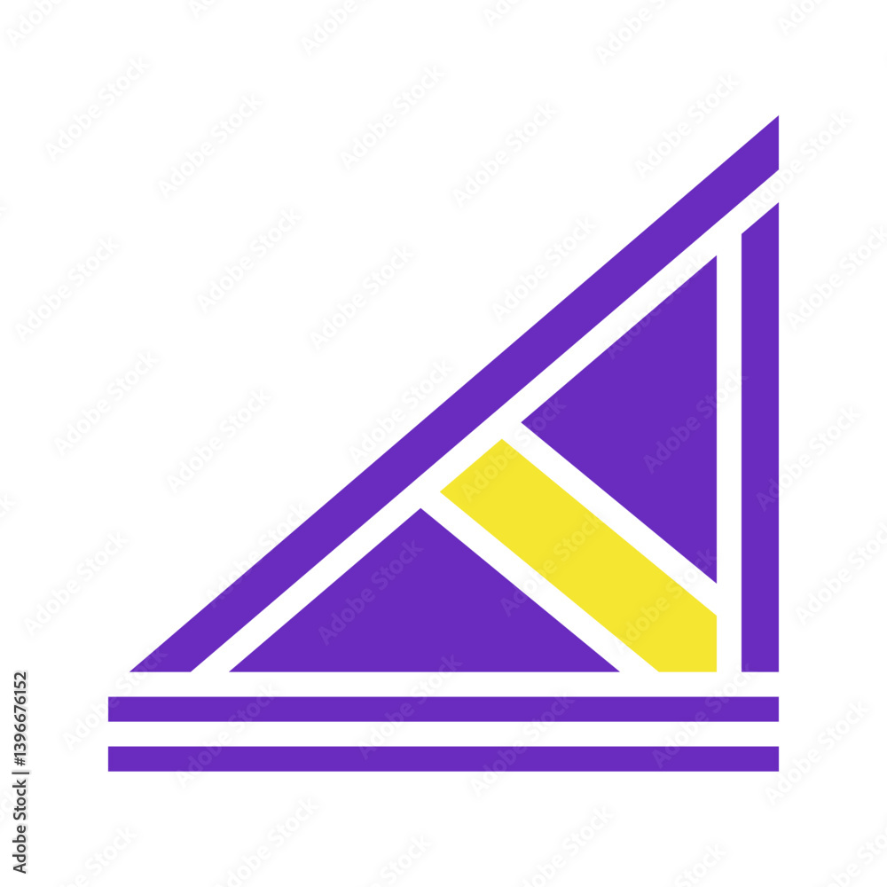 Vibrant Geometric Abstraction Corner Design Art Vibrant Geometric Abstraction Corner Design Art