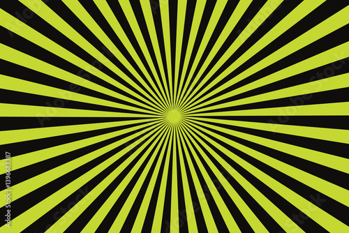 Floral shape abstract background. Sun shining ray modern vector background with shadow and line for multi usage | New minimal background with black and yellow colour for banner, blog, decorative usage