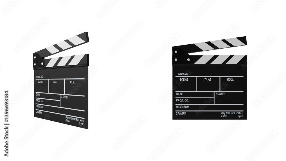 movie clapper board