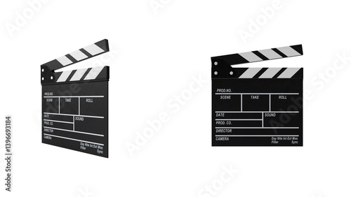 Obraz na płótnie movie clapper board w salonie