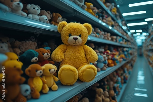 Obraz na płótnie Colorful Collection of Children's Toys for Playtime Fun w salonie