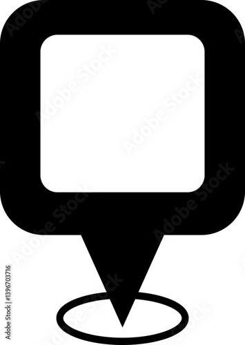 Free Download Location map pointer markers pin icon in flat. isolated on transparent background. - GFXLoad