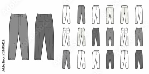 pants mockup, cloths mockup, silhouette mockups, mockups, digital, vector mockups, clothes, clothing, fashion, shirt, vector, pants, jacket, jeans, dress, illustration, suit, wear, set, design, style,