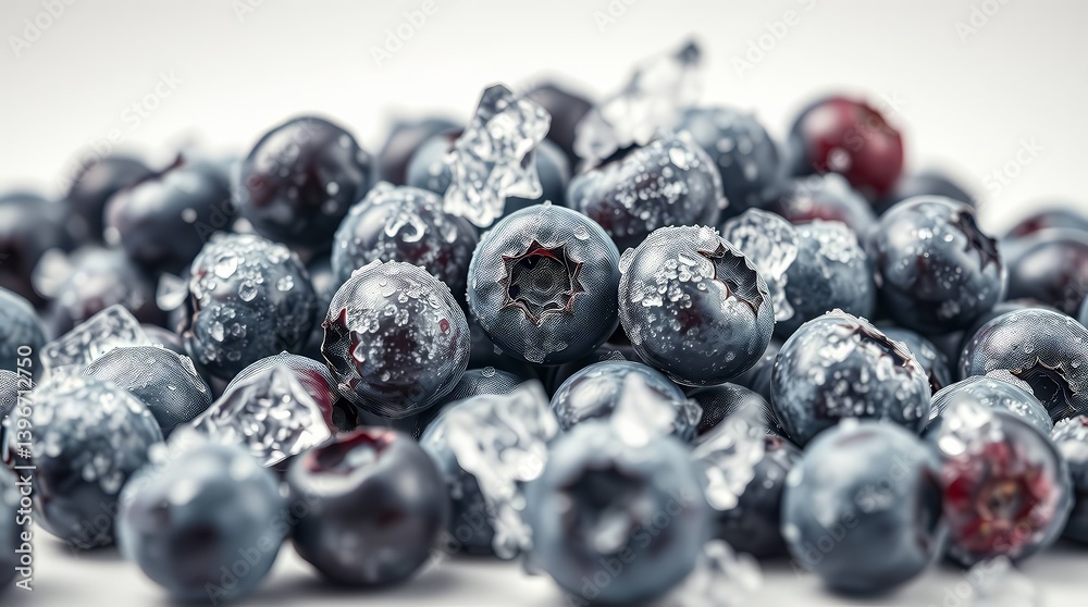 Fresh Blueberries Macro Close-Up on White Background – Natural Antioxidant Superfood
Fresh Blueberries Macro Close-Up on White Background – Natural Antioxidant Superfood