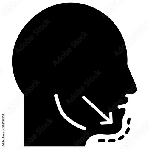 Chin Augmentation Icon