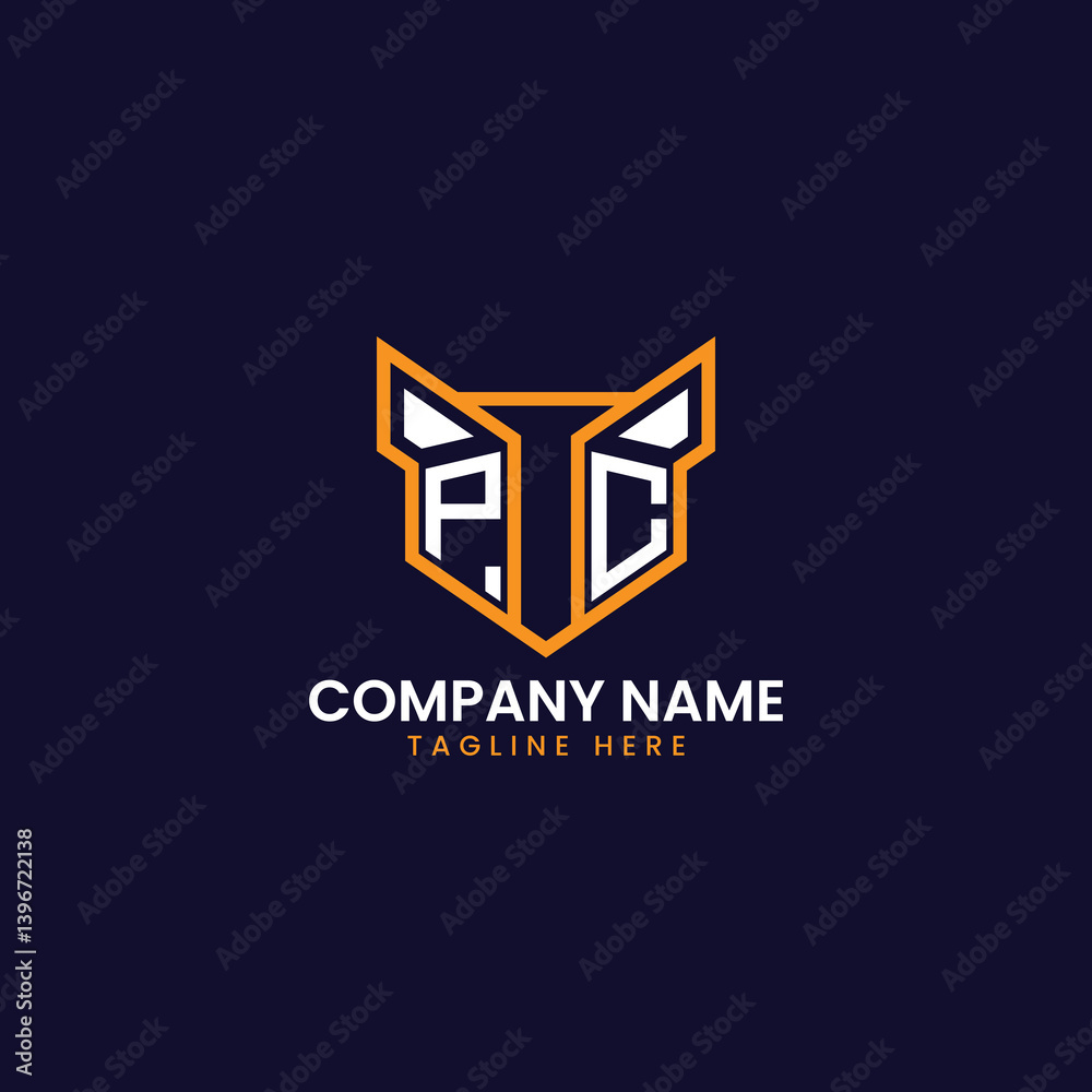 Tech-Inspired Geometric Logo Design Tech-Inspired Geometric Logo Design
