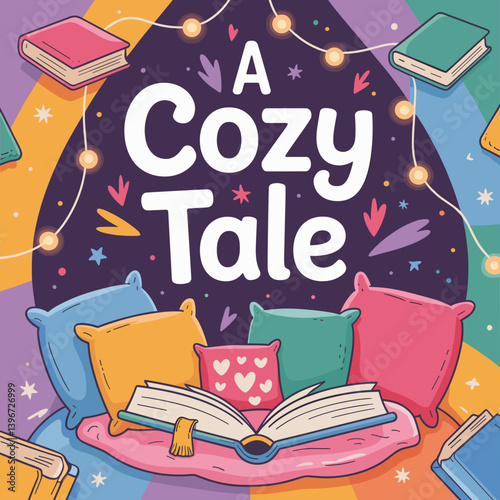 cute coloring book cover, cover, cute kids illustration, cartoon cover, cartoon illustration, kawaii coloring, easy and bold, kawaii cover, cozy, cozy cover, fuzzy, hygge, coloring pages, adult colori