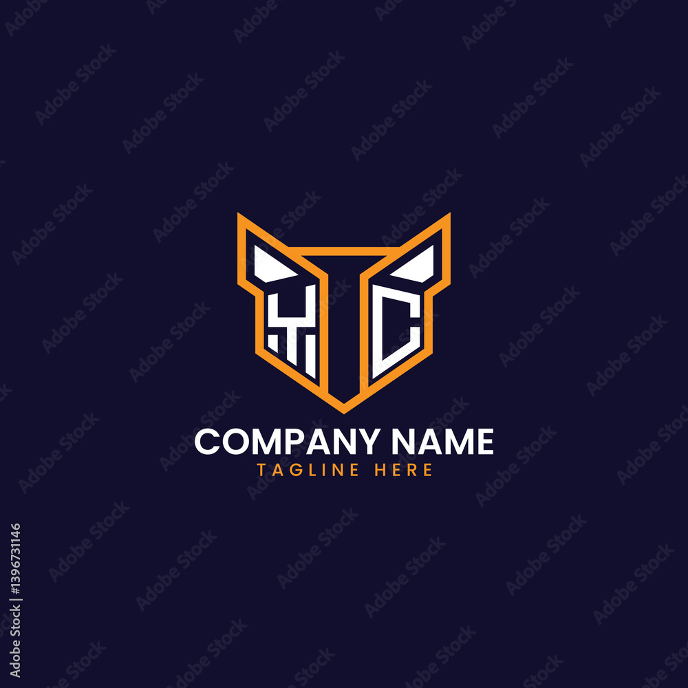 Tech-Inspired Geometric Logo Design Tech-Inspired Geometric Logo Design