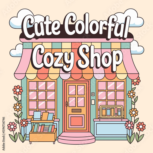 cute coloring book cover, cover, cute kids illustration, cartoon cover, cartoon illustration, kawaii coloring, easy and bold, kawaii cover, cozy, cozy cover, fuzzy, hygge, coloring pages, adult colori