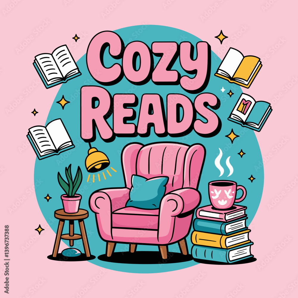 Φωτογραφία cute coloring book cover, cover, cute kids illustration, cartoon cover, cartoon