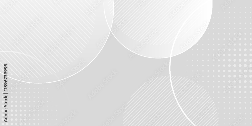 Naklejka premium Abstract white geometric background. eps 10