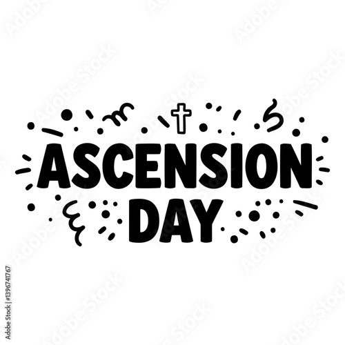 Ascension Day Graphic Design