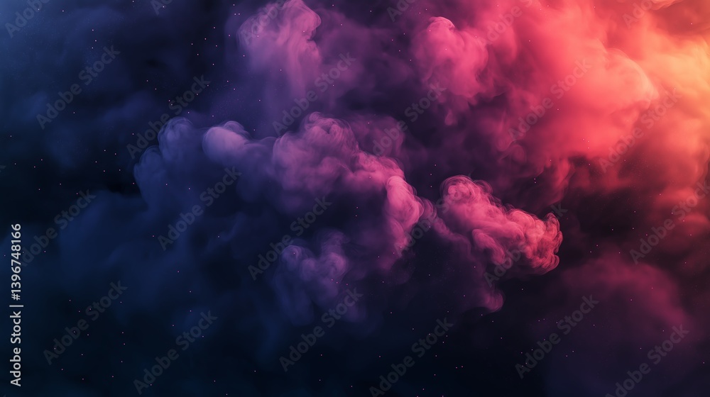 A mesmerizing abstract display of dark vapor and colorful clouds, capturing the dynamic beauty of nature. This image evokes emotion and inspiration, perfect for artistic projects. A mesmerizing abstract display of dark vapor and colorful clouds, capturing the dynamic beauty of nature. This image evokes emotion and inspiration, perfect for artistic projects.