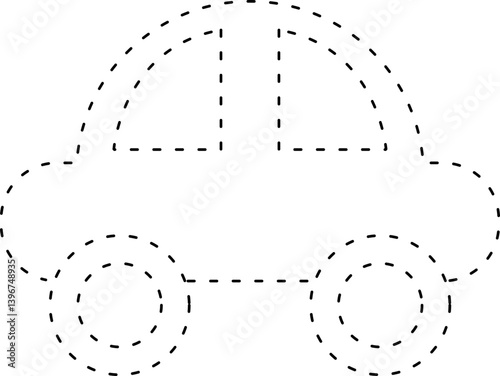 car tracing line guide