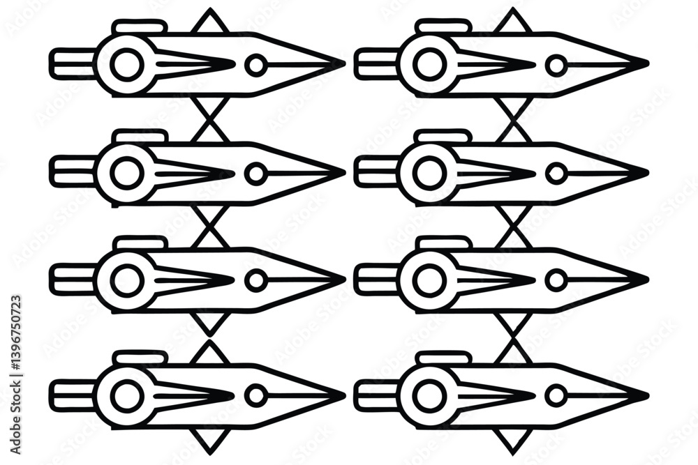 Velocitytrek Prime Line Art Illustration in Sleek Modern Style Velocitytrek Prime Line Art Illustration in Sleek Modern Style