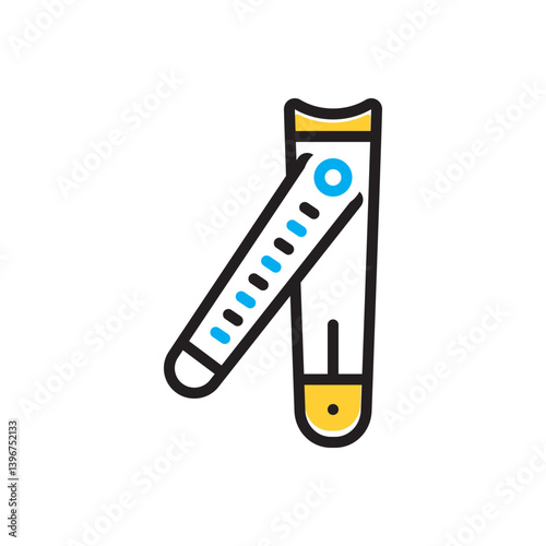 Multi  color icon for nail clippers