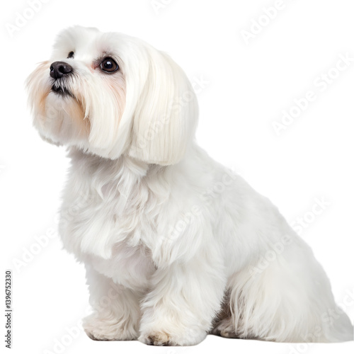 Adorable Maltese Dog: Puppy Pictures & Wallpapers on transparent background
