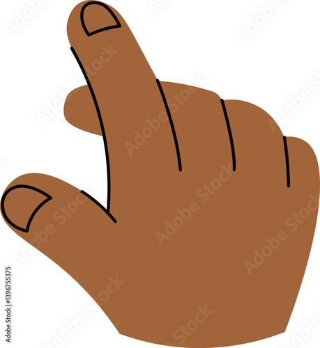 Hand Gesture with Two Fingers