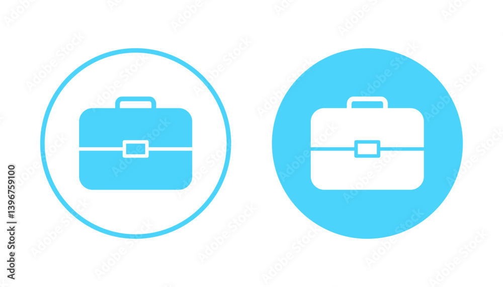 Briefcase icon vector. suitcase sign and symbol. luggage symbol. Briefcase icon vector. suitcase sign and symbol. luggage symbol.