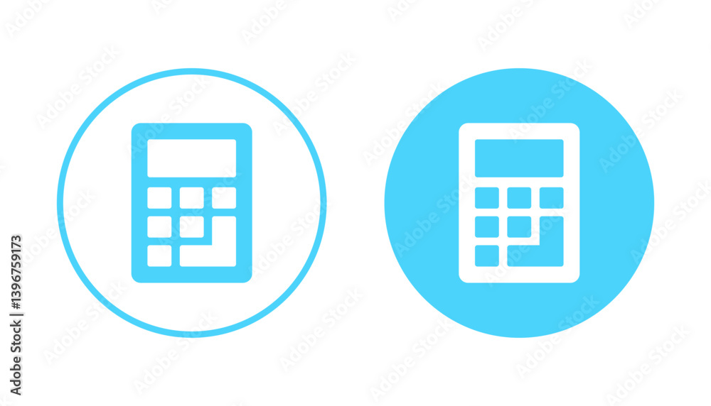 Calculator icon vector. Accounting calculator sign and symbol. Calculator icon vector. Accounting calculator sign and symbol.