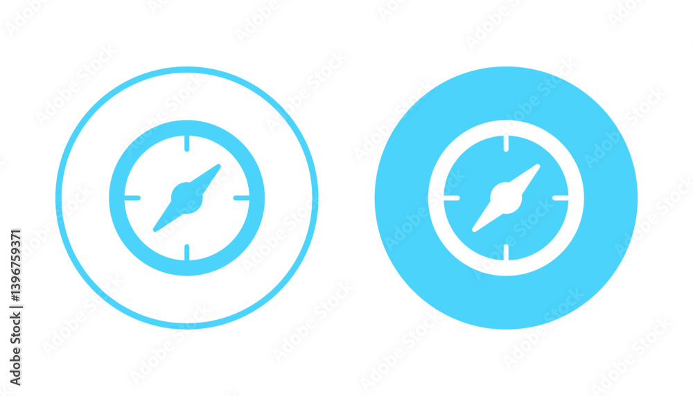 Compass icon vector. arrow compass icon sign and symbol Compass icon vector. arrow compass icon sign and symbol
